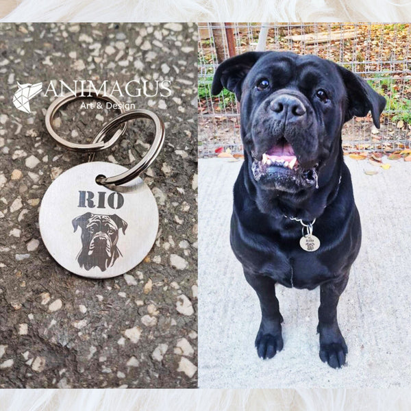 Medalion Personalizat - Cane Corso