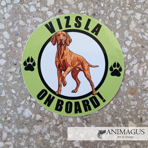 Vizsla - Sticker Auto