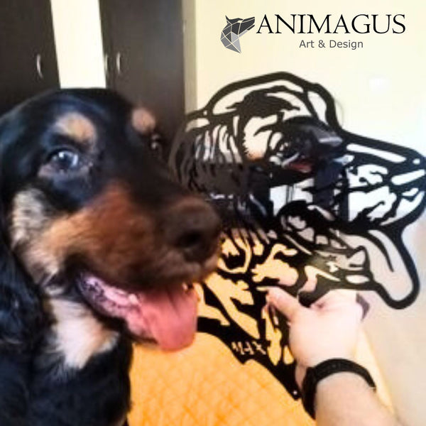 Cocker Spaniel - Placa Decorativa Personalizata