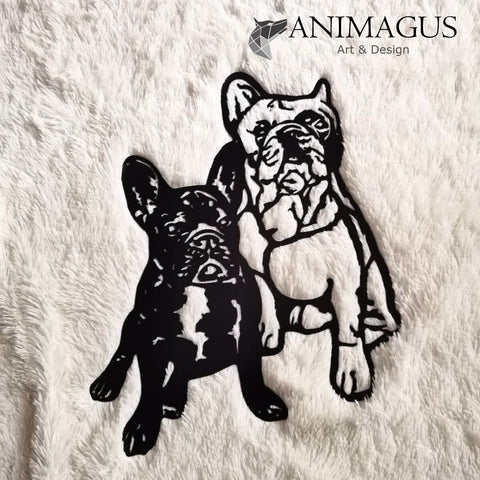 Bulldog Francez - Placa Decorativa Personalizata