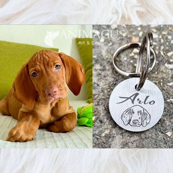 Medalion Personalizat - Vizsla Maghiara