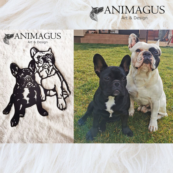 Bulldog Francez - Placa Decorativa Personalizata