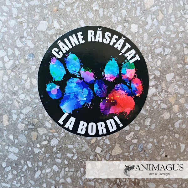 CAINE RASFATAT - Sticker Auto