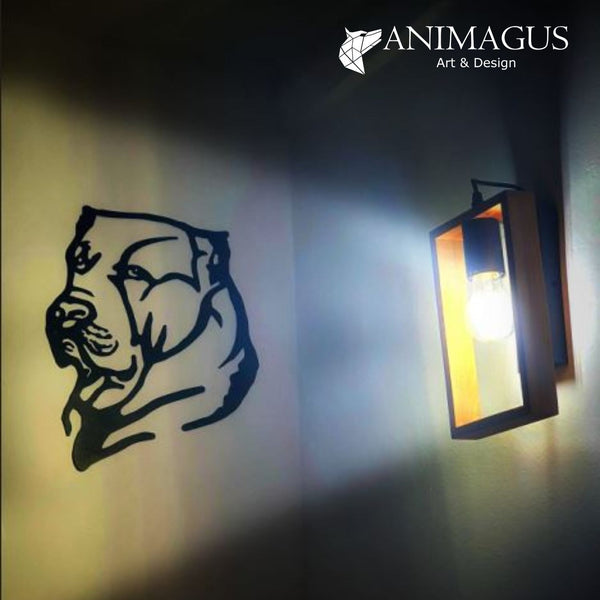 Ciobanesc de Asia Centrala - Placa Decorativa Personalizata