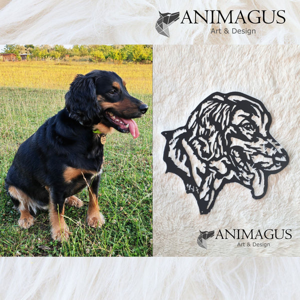 Cocker Spaniel - Placa Decorativa Personalizata