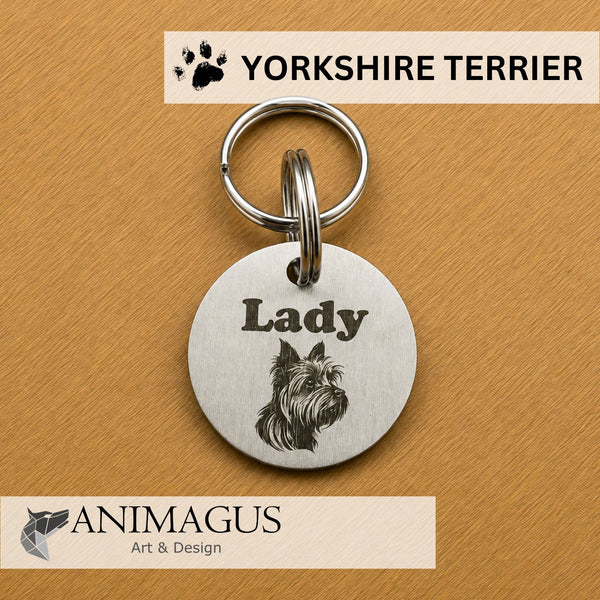 Medalion Personalizat - Yorkshire Terrier