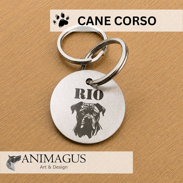 Medalion Personalizat - Cane Corso