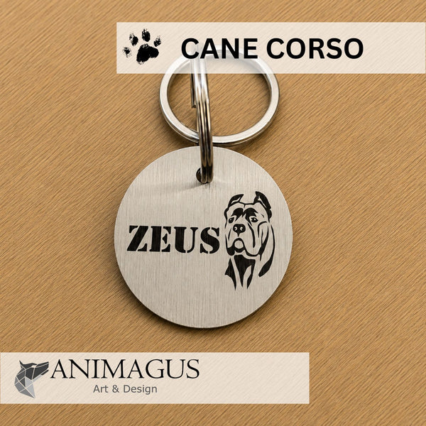 Medalion Personalizat - Cane Corso
