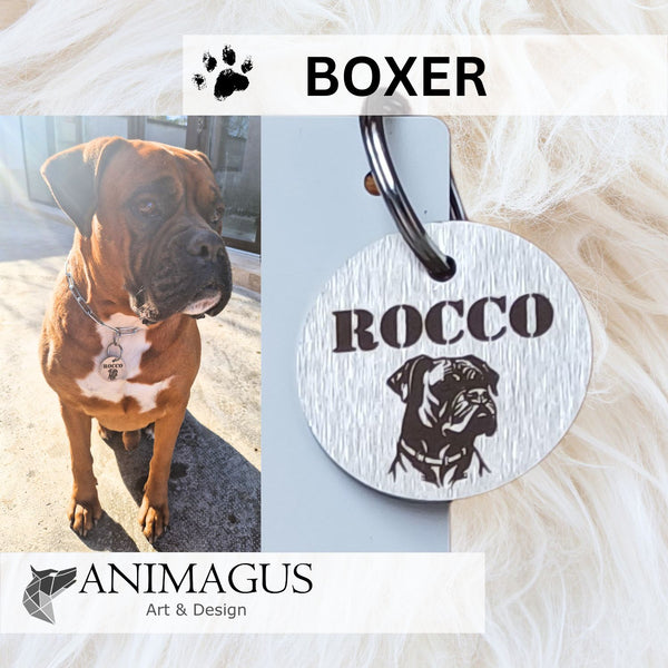 Medalion Personalizat - Boxer German