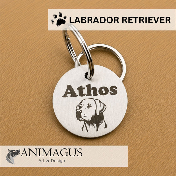 Medalion Personalizat - Labrador Retriever