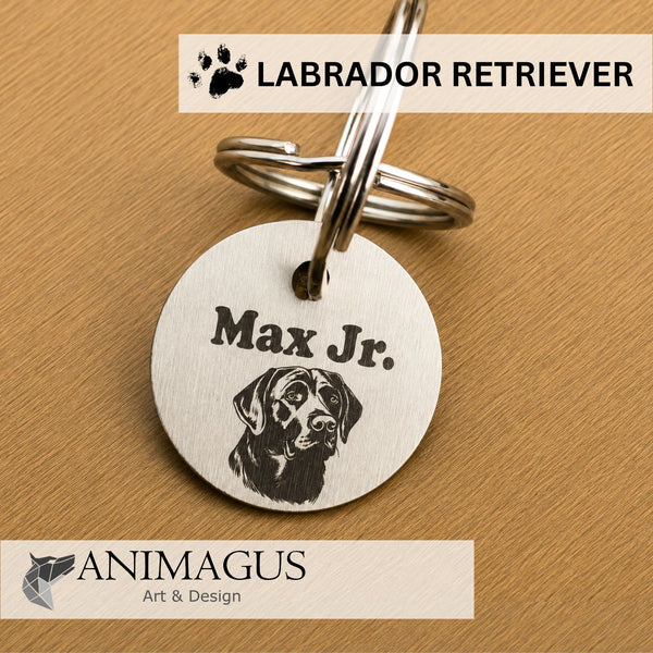 Medalion Personalizat - Labrador Retriever