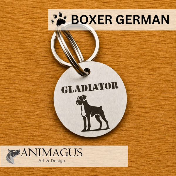 Medalion Personalizat - Boxer German