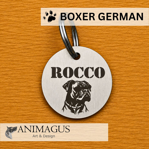 Medalion Personalizat - Boxer German