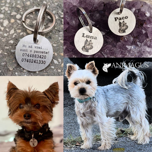 Medalion Personalizat - Yorkshire Terrier