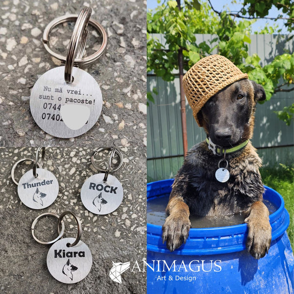 Medalion Personalizat - Malinois Belgian