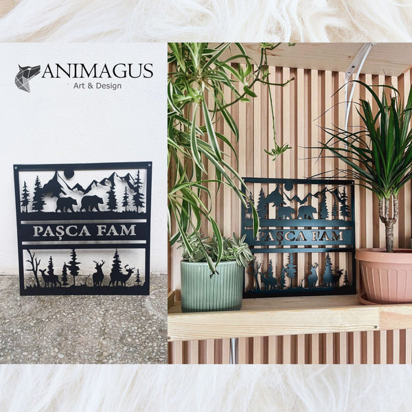 Placa Decorativa Personalizata - Logo Firme