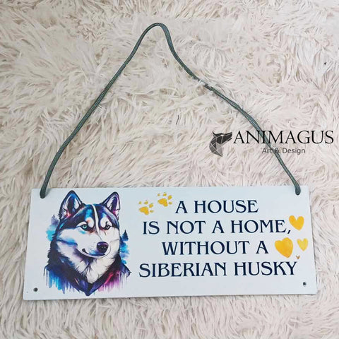 Placa Decorativa - Husky