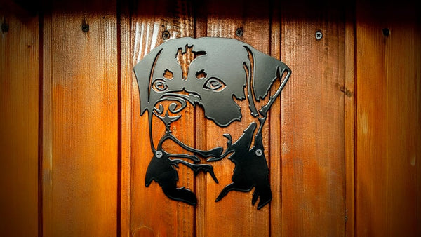 Rottweiler - Placa Metalica Decorativa