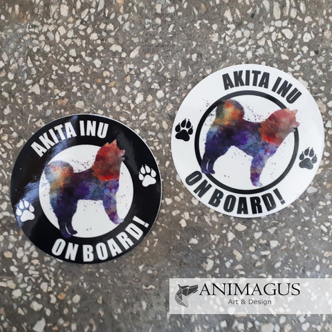 Akita Inu Sticker Auto - diverse modele