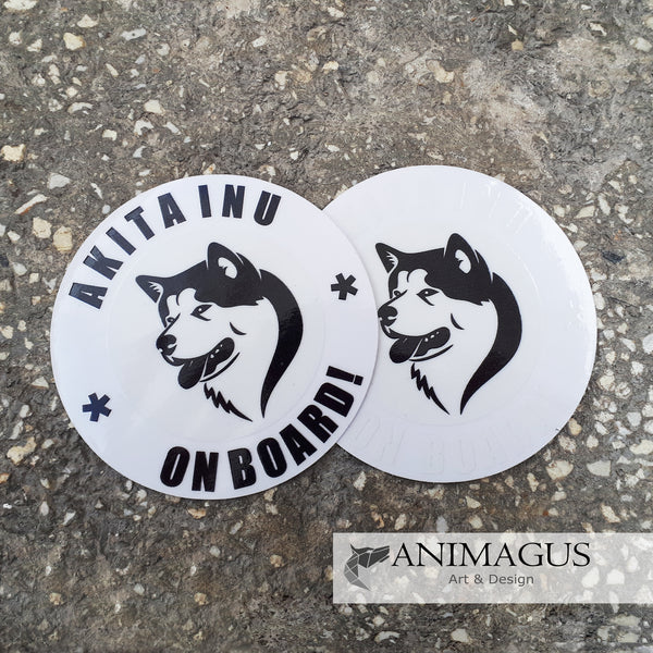 Akita Inu Sticker Auto - diverse modele