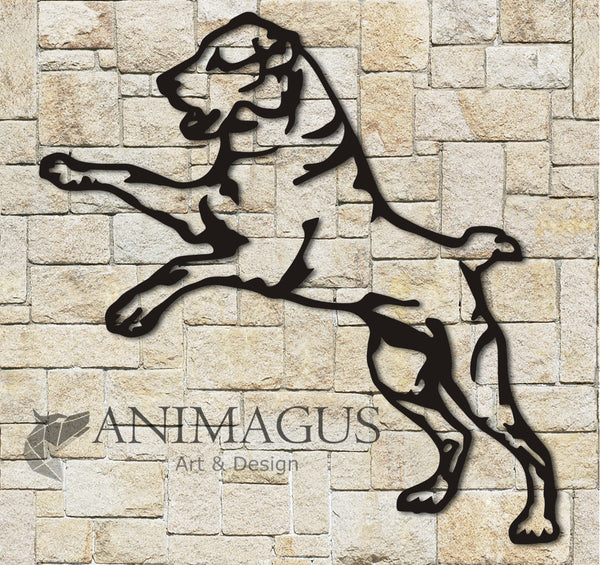 Ciobanesc de Asia Centrala - Placa Decorativa Personalizata