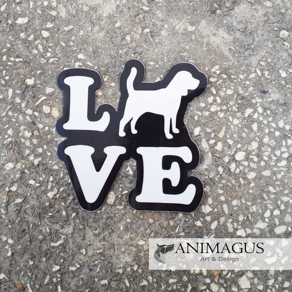 Beagle Sticker Auto - diverse modele