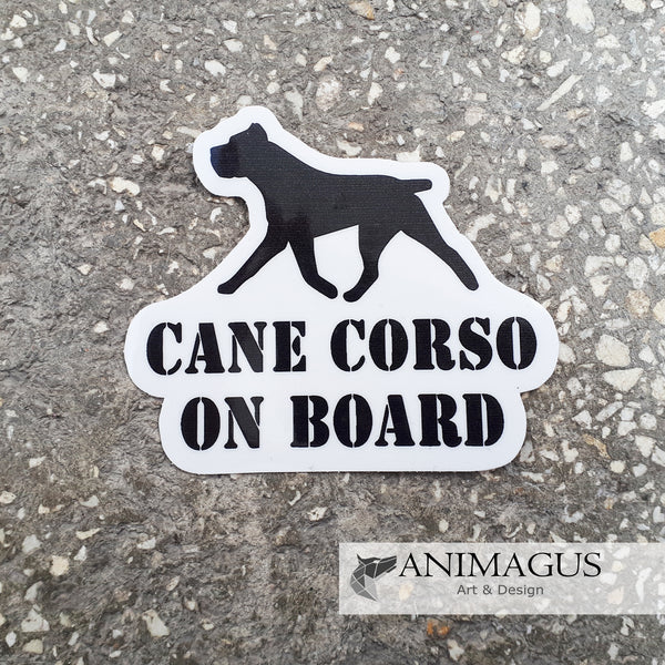 Cane Corso Sticker Auto - diverse modele