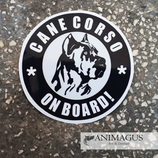 Cane Corso Sticker Auto - diverse modele