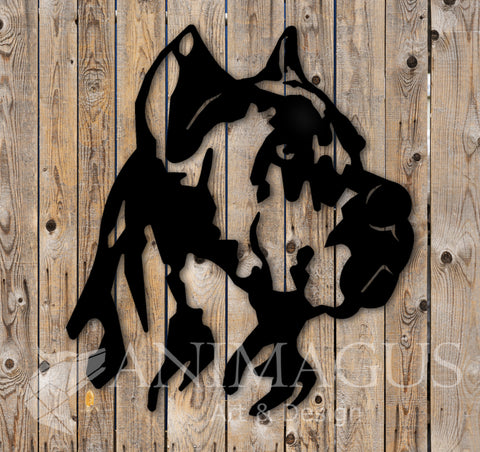 Cane Corso - Placa Metalica Decorativa