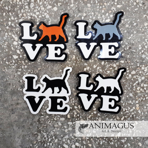 Pisica Sticker Auto - diverse modele