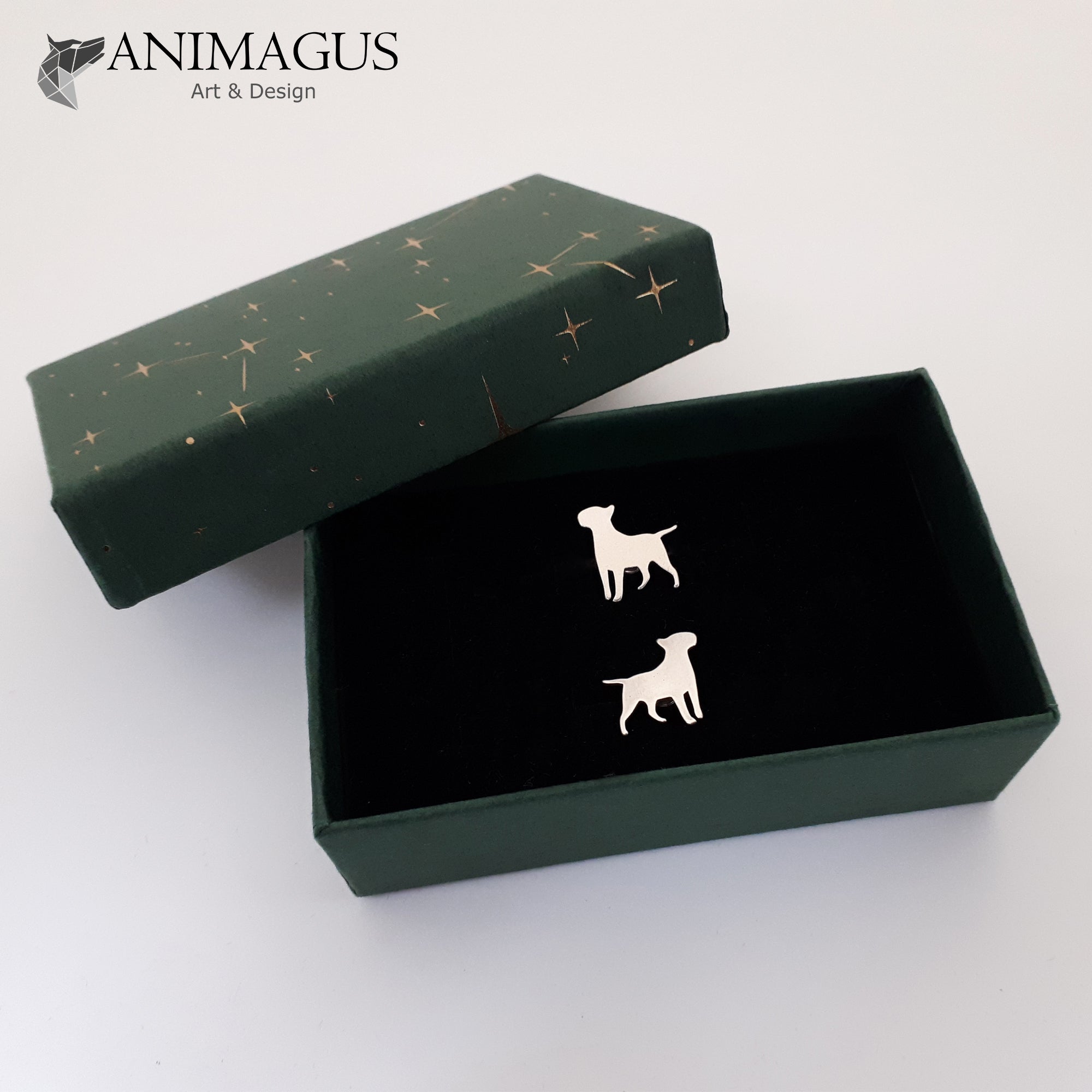 Cercei Bull Terrier - Argint 925